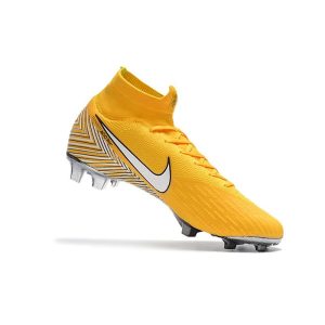 Neymar Nike Mercurial Superfly 6 Elite FG Kopačky Dětské – Žlutobílá